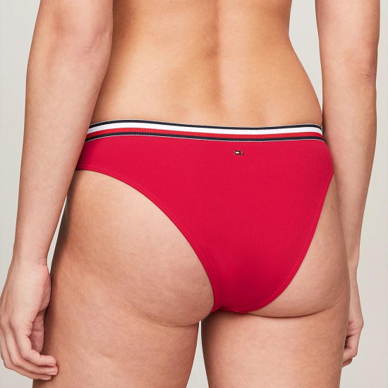 Tommy Hilfiger Γυναικείο μαγιό Global Stripe High Leg Cheeky Bikini Bottom
